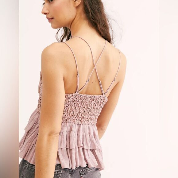 Intimately Free People Adella Cami Size L - Picture 2 of 5